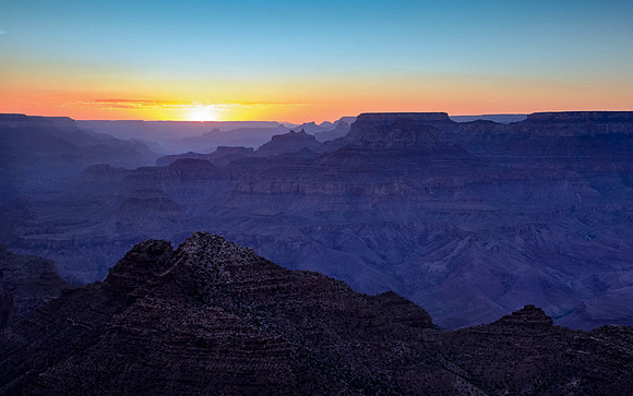 20100824-SFA_0080 , South Rim Sunset