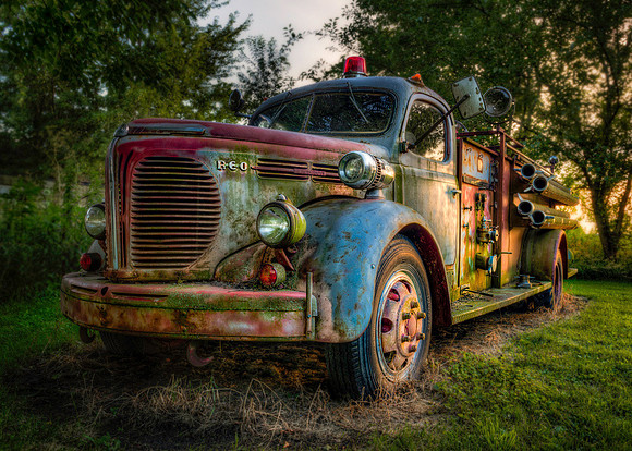 20160714-SFA6898 , REO Fire Truck
